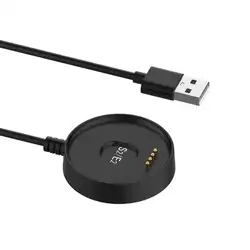 Универсальная Магнитная Зарядная база USB кабель для передачи данных Нижняя Зарядка 1 м Smartwatch аксессуары для Ticwatch S2/E2