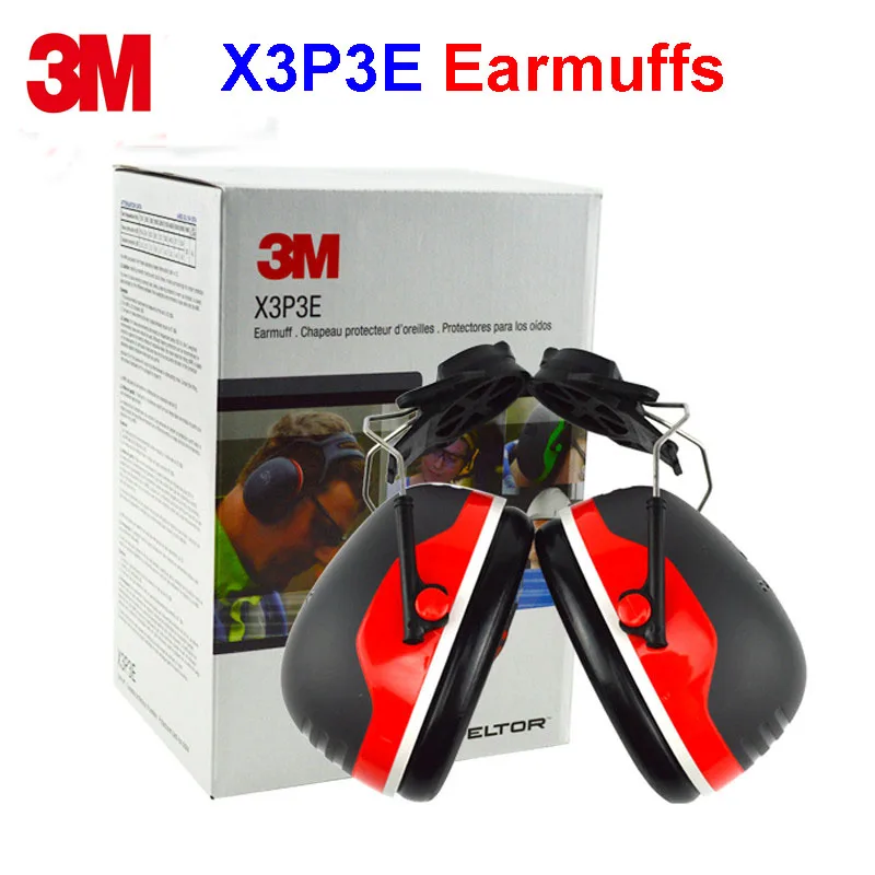 3 м x3p3e Наушники для женщин анти-шум 25db профессии звукоизоляция ухо протектор может быть установлен шлем Наушники для женщин