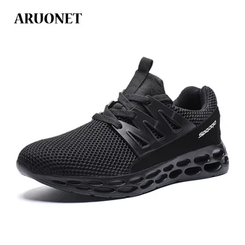 

ARUONET Summer Outdoor Chic Men Casual Shoes Breathable Men Sneakers Street Style Mesh Non-Slip Adult Men Shoes Erkek Ayakkabi