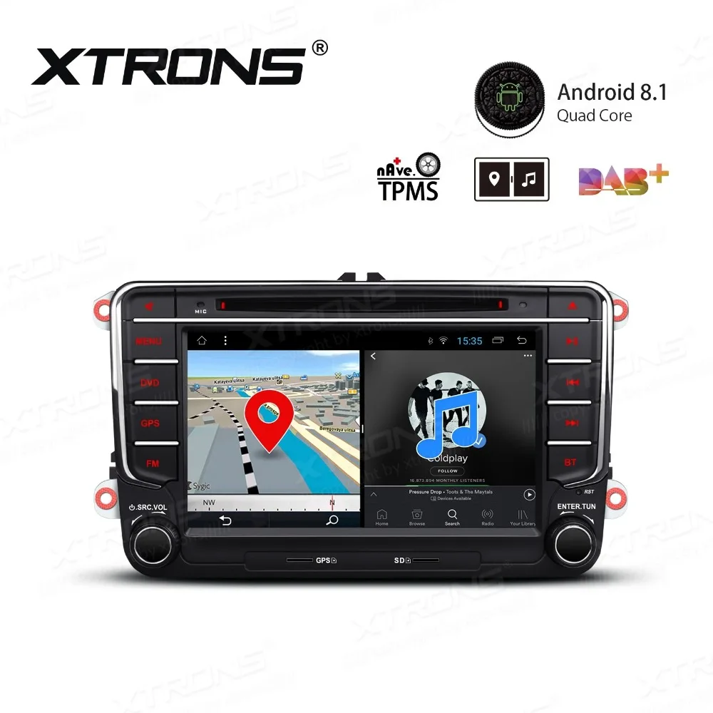 Flash Deal 7" Android 8.1 Oreo OS Car DVD Multimedia GPS Radio for Seat Altea 2004-2015 & Seat Toledo 2004-2015 & Seat Alhambra 2010-2016 2