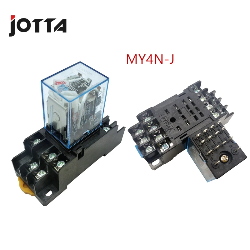 LY2N-J/MY2N-J/MY3N-J/MY4N-J/реле, работающего на постоянном токе 12 В в катушки высокого качества общего назначения DPDT микро мини-реле с розеткой Базовая деталь резцедержателя