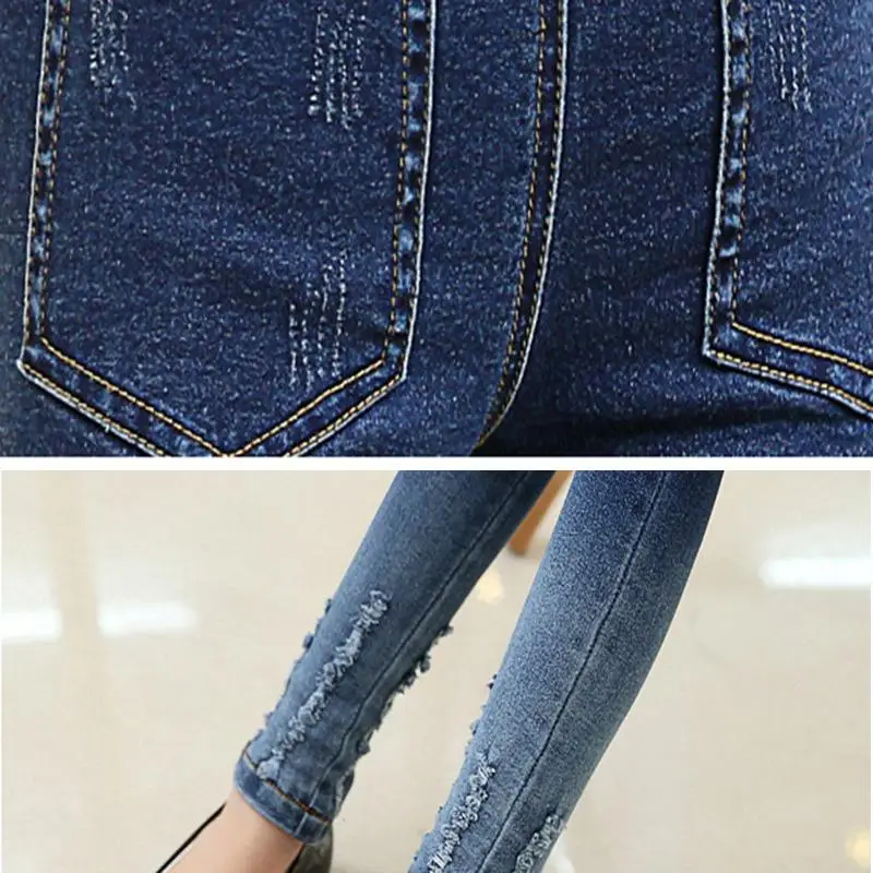 4 5 6 7 8 9 10 11 для детей 12 лет джинсы для девочек Новая мода градиент детские штаны для девочек тонкий карандаш детские брюки сезон: весна–лето