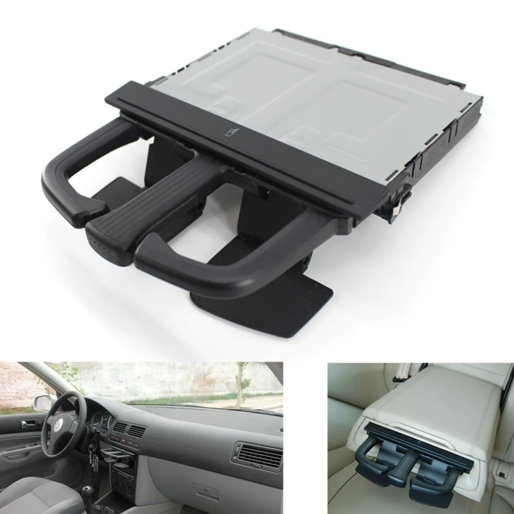 

Car-Styling Car Cup Holder Storage Box Front Dash Auto Car Cup Holder Sliding for VW Jetta Bora Golf MK4 MKV Audi A3 S3 A4 A6 Q5