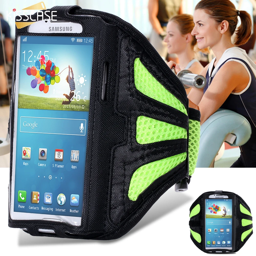 KISSCASE Sports Arm Band Case For Samsung Galaxy S3 S4 S5 S6 Arm Phone