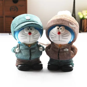 

Doraemon Money Box Cartoon Jingle Cats Piggy Bank Resin Coin Bank Creative Safe Money Box Cash Piggy Bank Kids