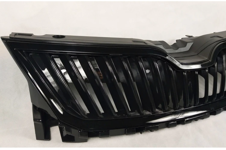 ABS Передняя решетка Вокруг отделки Гонки грили отделка для Skoda Yeti спортивный 2013 стайлинга автомобилей