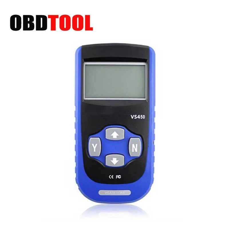 

OBD2 Scan Tool VS450 VAG Fault Code Reader Diagnostic Scanner Com Reset Airbag ABS for AD VW VS450 Auto Scanner JC5