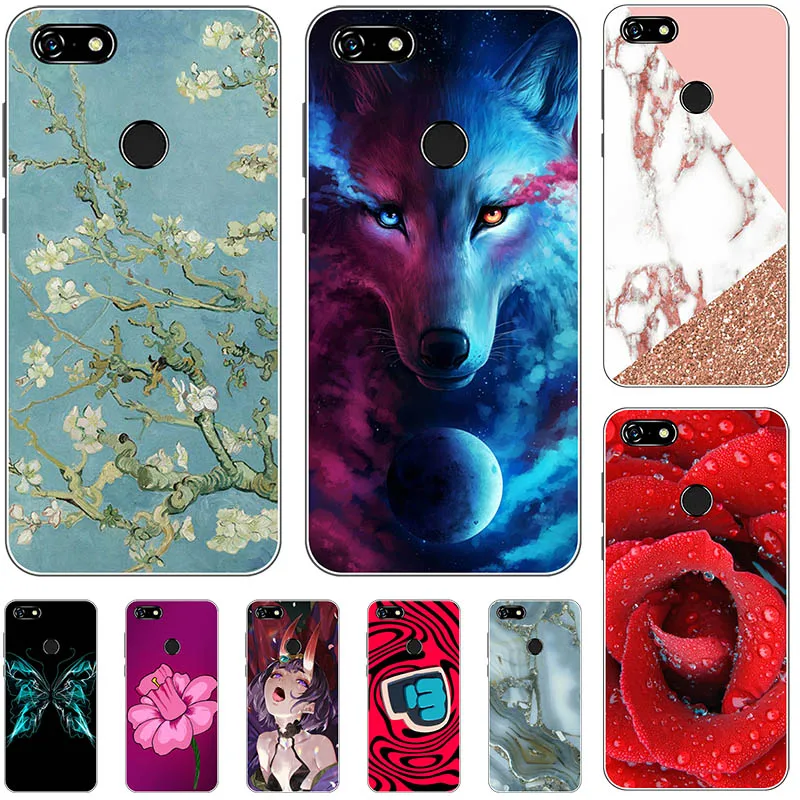 

For Lenovo A5 Silicone Anti-knock Phone Case For Lenovo A5 L18011 5.45 inch Soft TPU Back cover Cases Fundas Capa Coque