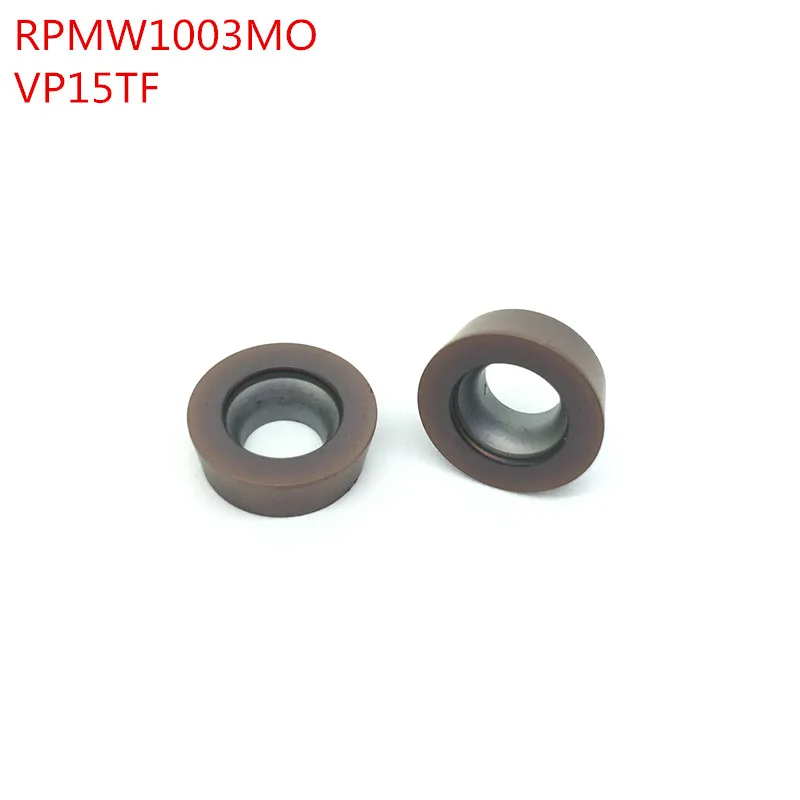 

SWIS 100pcs Milling tools RPMW1003 MO E VP15TF Carbide inserts Cutting Tool CNC Tools Lathe tools Lathe cutter RPMW 1003