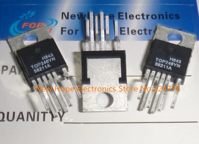 TOP246YN TOP246 TO-220-6 100% NEW ORIGINAI Power management chip | Электронные компоненты и принадлежности