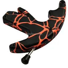 1pc Arrow Release Aids Bow Archery Thumb Style Left Right Handed Hunting Outdoor Sports-Camo Orange