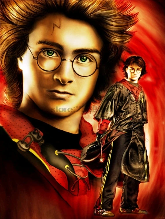 

Diamond Painting Harry potter Square Rhinestones Cross Stitch 5D DIY Diamond Embroidery Painting Wall Sticker for Home Decor