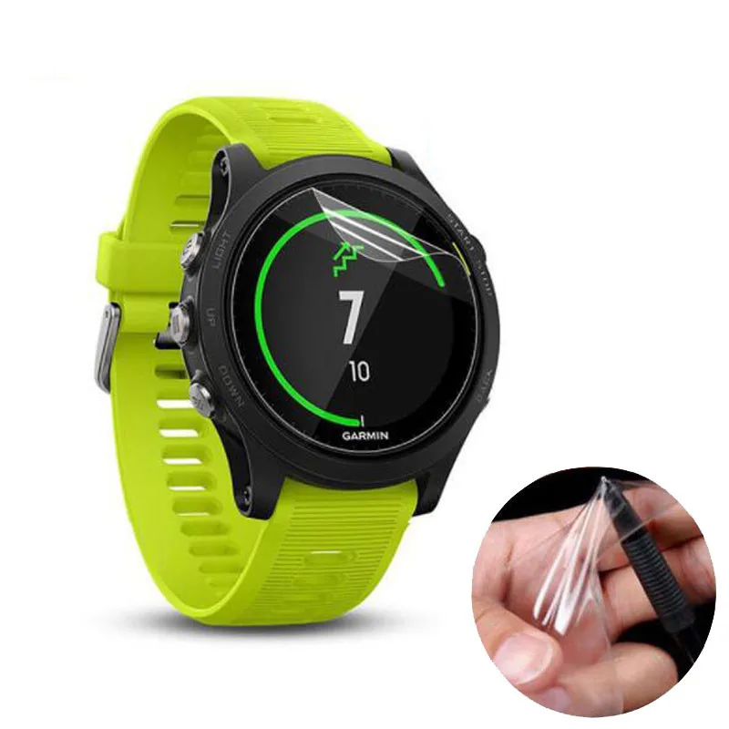 6 x защита экрана ПЭТ мягкая пленка щит для Garmin Forerunner 220/225/230/235/630/935XT/FR935 браслет