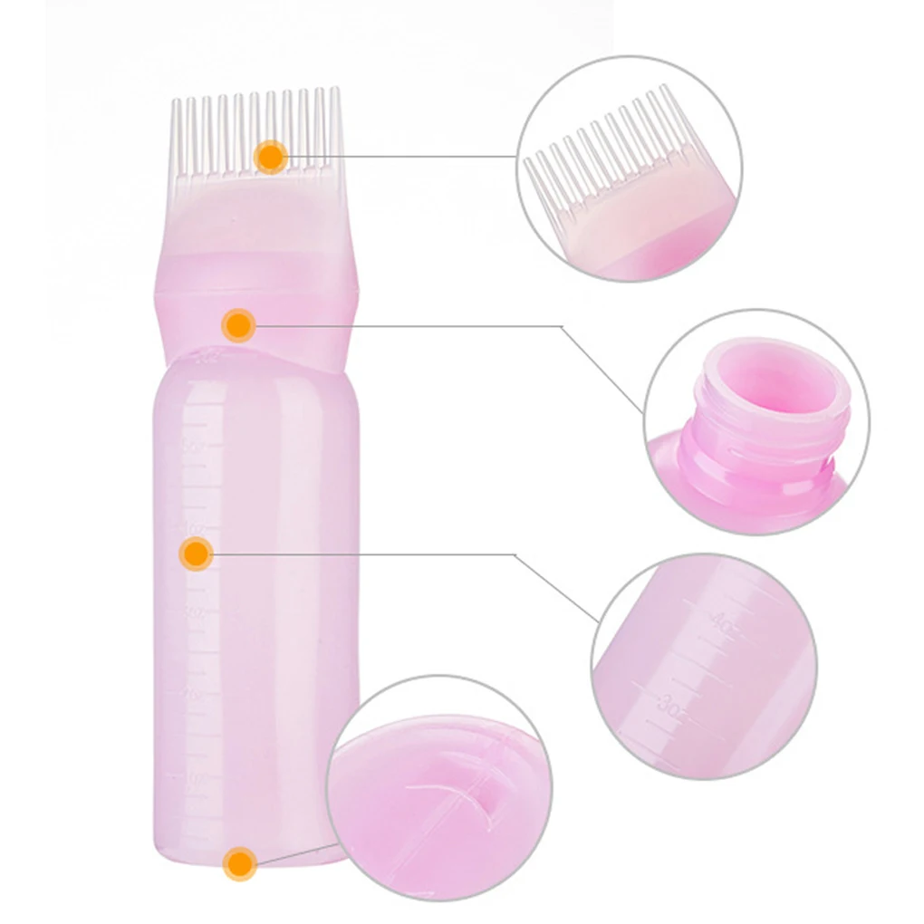 120 мл 3 цвета расчески для окрашивания волос масло крем бутылка шампуня краситель