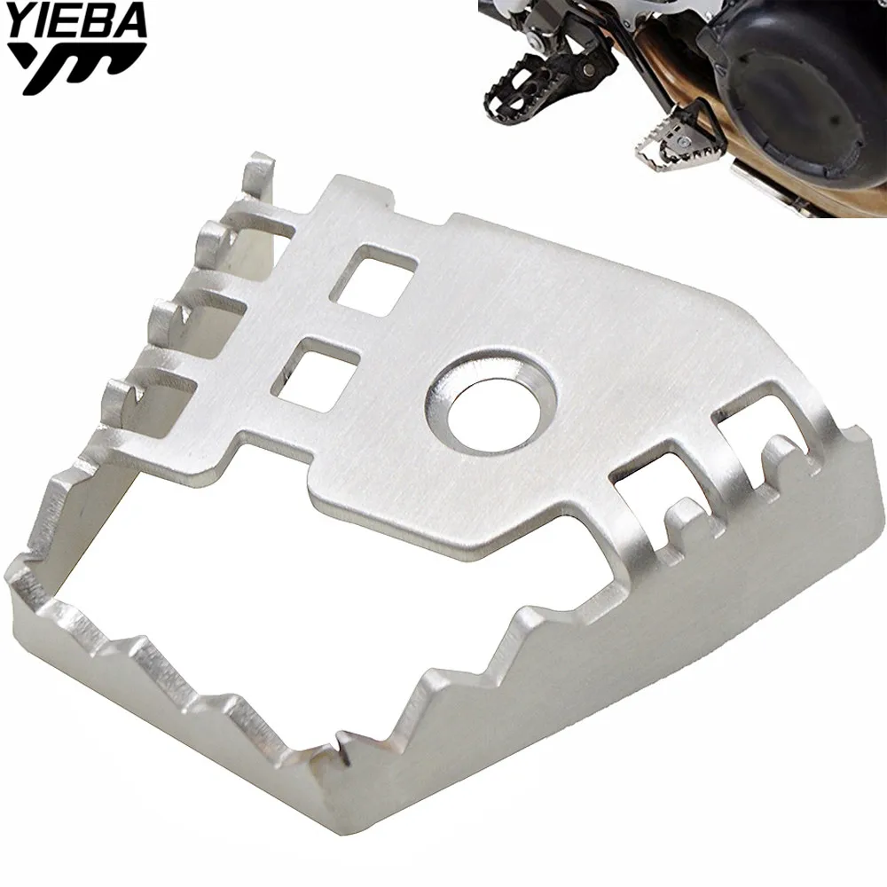 Motorcycle Stainless Steel Rear Foot Brake Lever Peg Pad Extension Enlarge Extender for BMW R1150GS R1200GS R 1150 /1200 GS