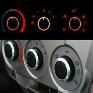 

rete Aluminum Alloy Car Air conditioning conditioner Knob Control Button for HONDA CITY CRIDER