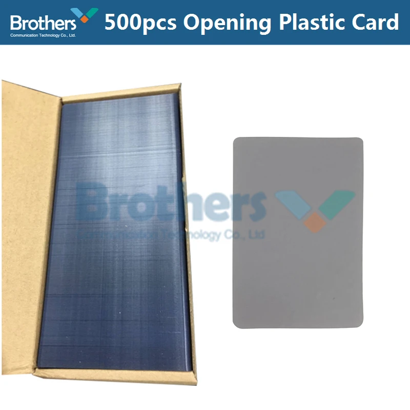 500pcs Opening Plastic Card for Mobile Phone Pry Opening Scraper for iPhone for Huawei LCD Screen Hand Tool Repair Tool AAA (1)