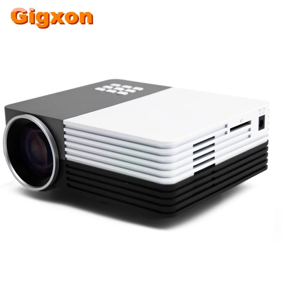 

Gigxon TS-50 Mini Projector HDMI Portable LCD Projector Wifi Andorid Max 1080P for Home Cinema Game TV BOX Laptop