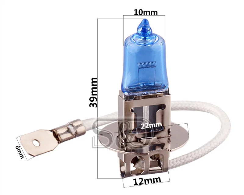 2pcs Halogen Headlight Bulb For Car