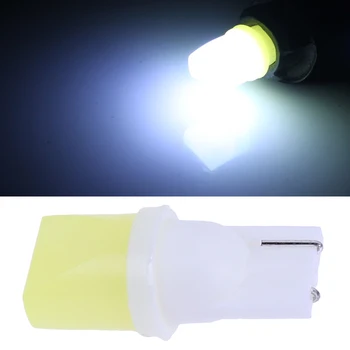 

10Pcs 12V T10 COB White Car LED Light Auto Interior Width/Wedge/Trunk/Reading/Door Light Small Light-emitting Diode Lamp Bulb