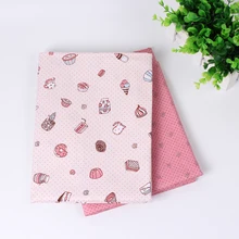 Новинка 2 шт./партия 40*50 см хлопковая ткань tecidos algodao para лоскутное шитьё для подушки платья постельные принадлежности tissu ткань для DIY куклы w28