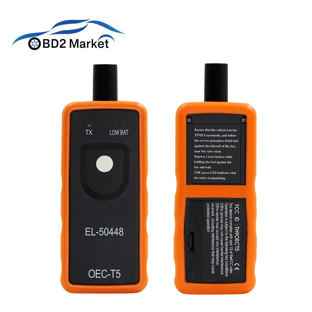 

EL-50448 Tire Pressure Monitor Sensor for G M TPMS diagnostic tool el50448 + el50449 + 12V Auto Digital Battery Tester