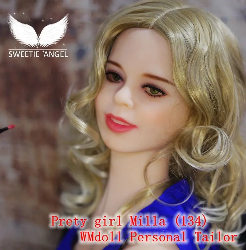 New Real Person mouth Oral font b doll b font 156cm WMdoll Beautiful smile girl font
