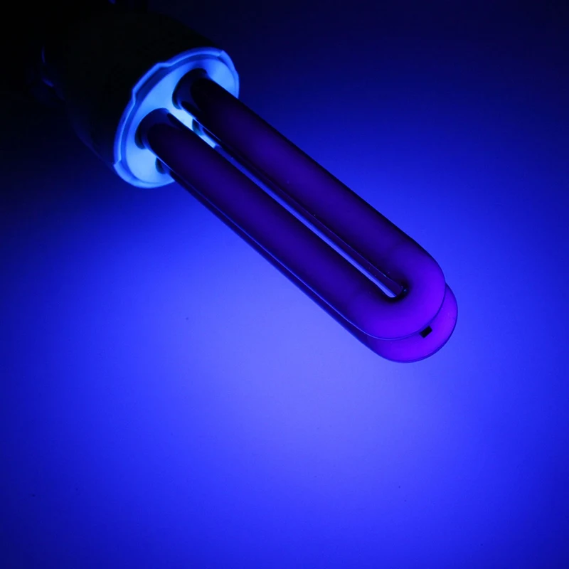 

UV Light Bulb AC220V Ultraviolet Fluorescent Black Light E27 CFL Violet Germicidal Lamp