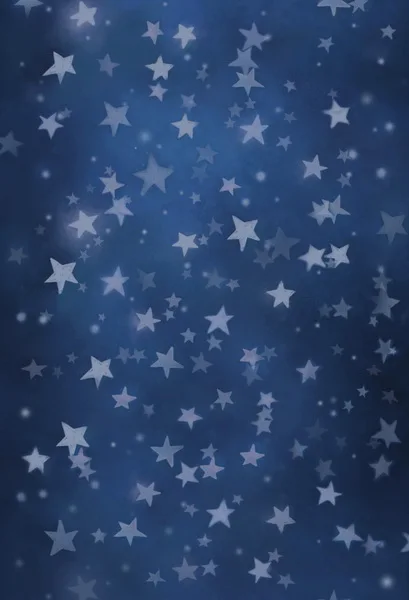 

Fleece photography backdrops stars in blue setting photo backdrop for portrait studio photography background F-1292-A