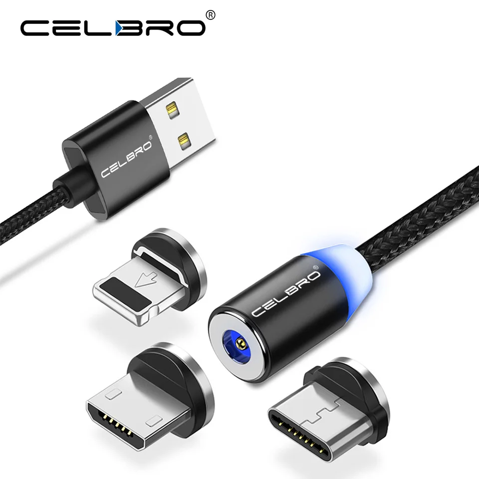 Магнитный usb type C зарядный кабель для sony Xiaomi Meizu Micro USB телефона Android USBC шнур