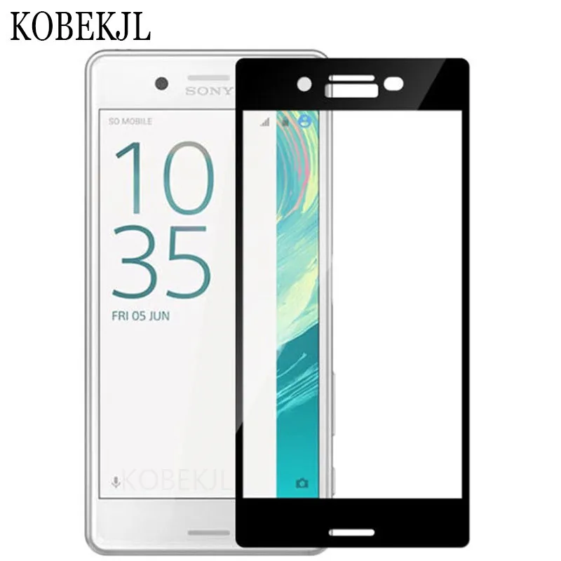 

Screen Protector For Sony Xperia X Tempered Glass Full Cover Sony Xperia X F5121 F5122 X Performance F8131 F8132 X Compact F5321