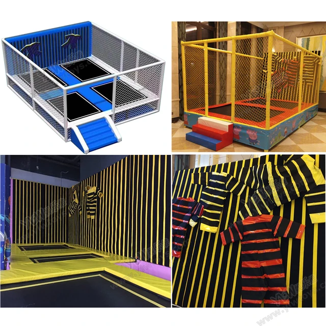 Velcro Wall/Spider Wall - Indoor Trampoline Park Attraction, Attractions