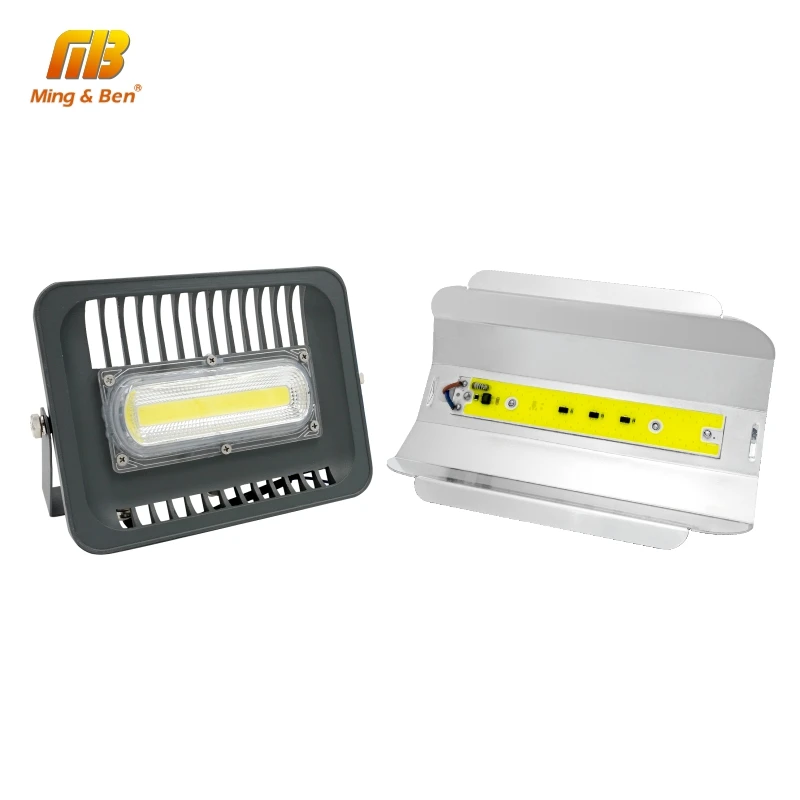 

LED Floodlight 30W 50W 80W 100W Outdoor Lighting AC220V Spotlight IP67 Waterproof Ultra Thin Design Wall Lamp For Square Highway