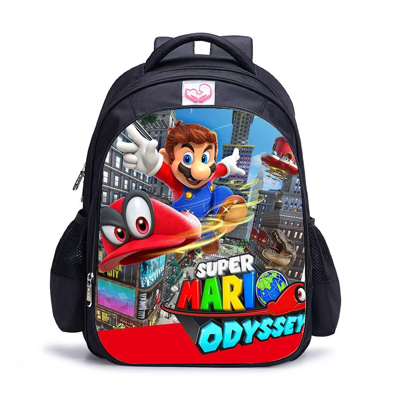 16 pulgadas Super Mario Bros Sonic niños escolares ortopédicas Mochila niños escolares niñas Infantil Catoon bolsas|Mochilas - AliExpress