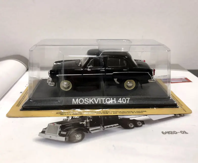 Весы IXO 1/43 для России металл 407 литье под давлением модель автомобиля игрушка