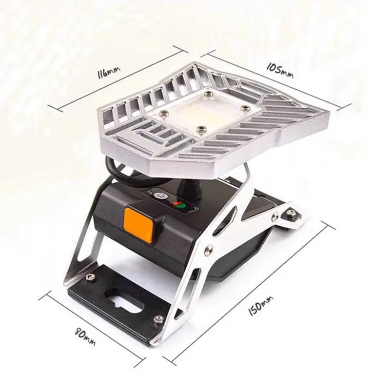 ПерезаряжаВт емый 10 Вт 1200 люмен паук Мобильная задача свет светодио дный портативный светодиодный рабочий свет для гаража, автомобилей, кемпинга, дома, авто, подвала