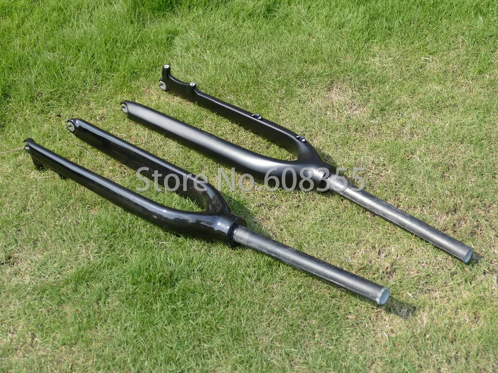 UD 3k углеродный матовый глянцевый 29er горный велосипед MTB вилка 1 1/8 &quotпрямой Steerer|mtb