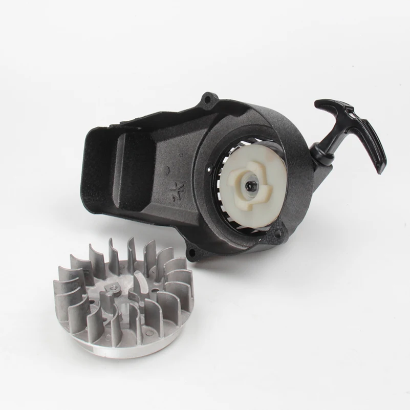 New Aluminum Alloy Easy Pull Start Starter + Flywheel w Claw for 47cc