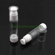 20 шт. 50 мл портативная пустая многоразовая бутылка с безвоздушным пульверизатором насосного типа для путешествий лосьон-крем