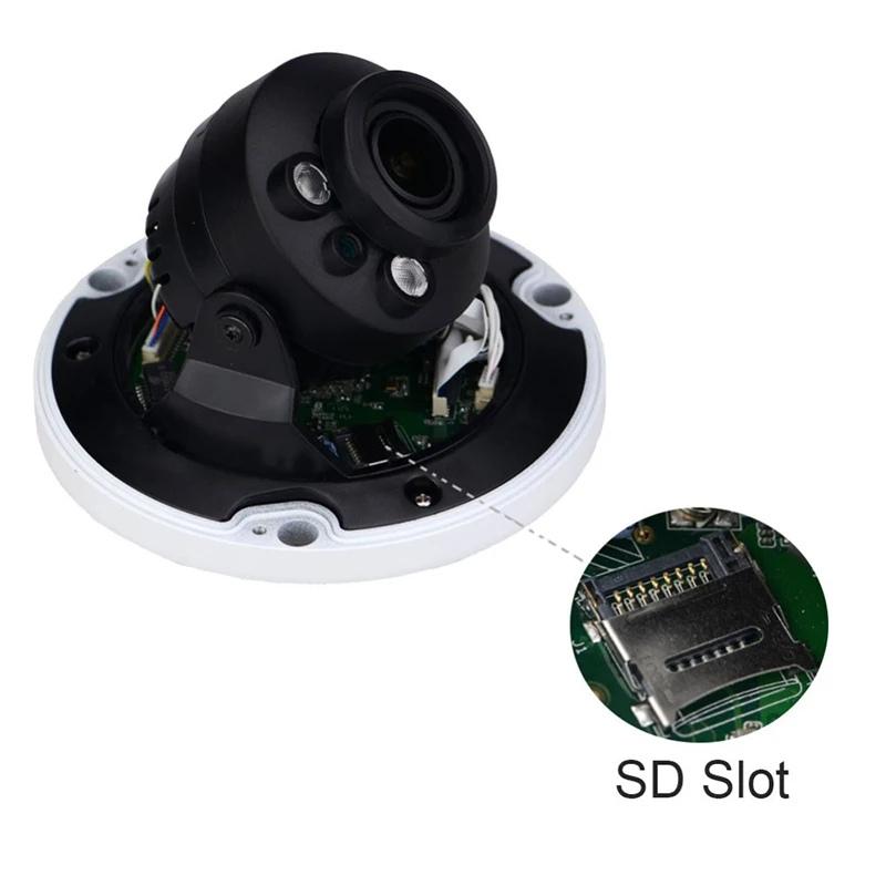 DH IPC HDBW4433R S 4MP ip камера заменяет HDBW4431R с POE слотом для sd карт IK10 IP67 Starnight Smart Detect