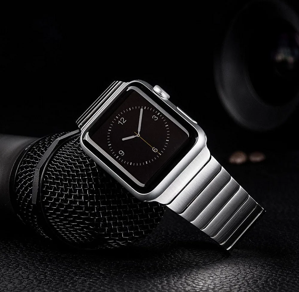 Ремешок из нержавеющей стали для apple watch 5 4 ремешок 44 мм 40 мм iwatch ремешок 42 мм correa 38 мм pulseira apple watch 3 браслет ремешок для часов