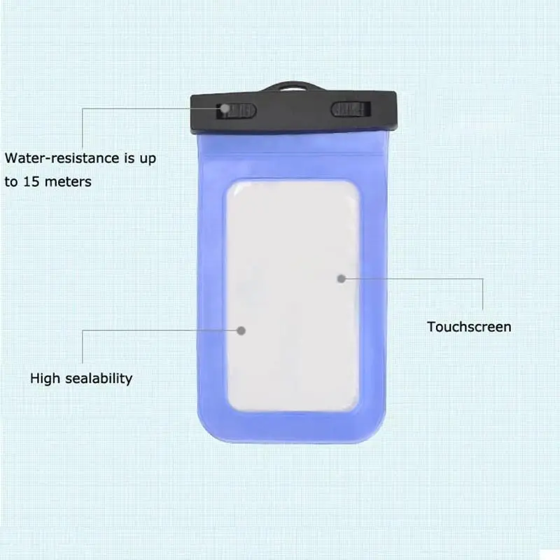 Водонепроницаемый чехол-сумка для подводной съемки, сухой Чехол-сумка для мобильного телефона huawei Iphone samsung