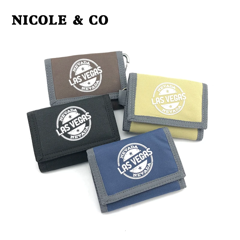 

NICOLE & CO 2019New Men Wallets Fishon Designer's Purse Men Brand Card purse Mens Wallet Wholesale price
