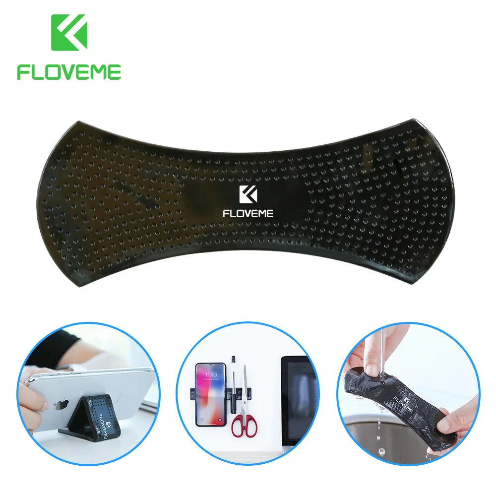 

FLOVEME Universal Multi-function Mobile Phone Holder Strong Adsorption Wall Desk Table Stickers Holder Stand GPS Car Holder