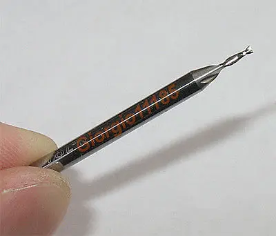 

2pcs 1.5mm 2 Flute Carbide Spiral End Mills Router Bit 8mm CEL