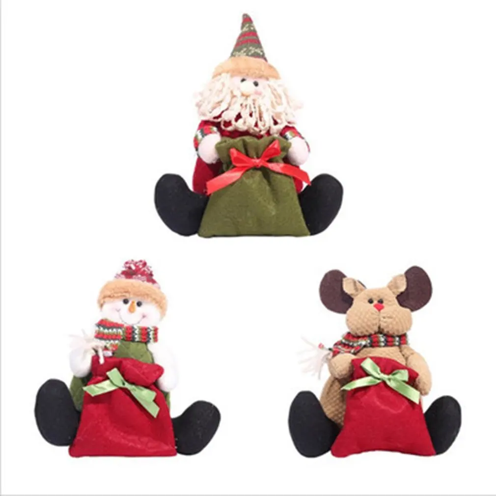 

Christmas Gift Santa Candy Bag Premium Christmas Doll Condom Sitting Christmas Cloth