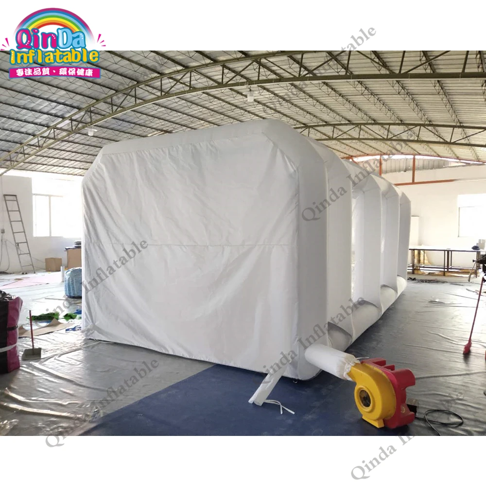 7x4x3m Portable Inflatable Car Painting Spray Booth ,oxford Cloth Mobile Inflatable Paint Tent For Car 3