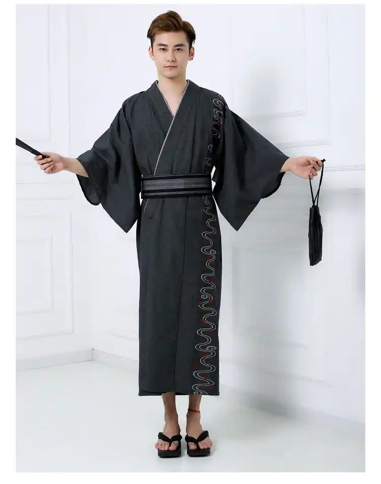 mens yukata robe