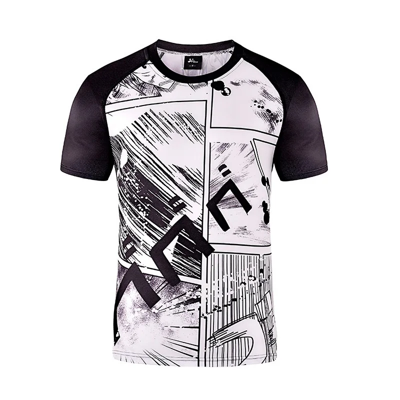 

ZOGAA New Men's Fashion Printing Quick Drying Breathable Short Sleeve T-shirt
