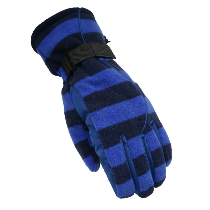 Мужские и женские зимние хлопковые теплые лыжные перчатки, защита от ветра водонепроницаемые Нескользящие Полный Скейт-доска для пальцев лыжные перчатки